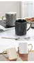 Caneca Nórdica Retrô Cerâmica Detalhe em Dourado - Gourmet Kitchen - loja online