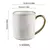 Caneca Nórdica Retrô Cerâmica Detalhe em Dourado - Gourmet Kitchen na internet
