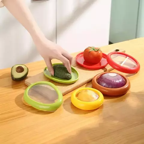 Conjunto Protetor de Alimentos com Silicone - Gourmet Kitchen