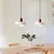 Lustre de Vidro Retrô para Sala de Estar, Sala de jantar, Quarto, Cozinha - Bem do Lar na internet