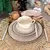 Jogo de Pratos Rasos Mesa Posta Elegante - Bem do Lar - comprar online