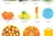 Frutinhas de Cortar Kit com Frutas e Legumes com Velkro Cozinha Infantil Brinquedo Educativo Didático - Brinca Terapia 