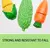 Imagem do Frutinhas de Cortar Kit com Frutas e Legumes com Velkro Cozinha Infantil Brinquedo Educativo Didático