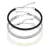 PULSEIRA CORDA PRETO E FECHO SIMPLES PRATA 925 - Desiree Store Joias