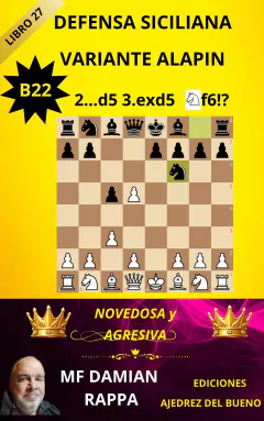 B22 DEFENSA SICILIANA - VARIANTE ALAPIN 2...d5 3.exd5 Cf6!?