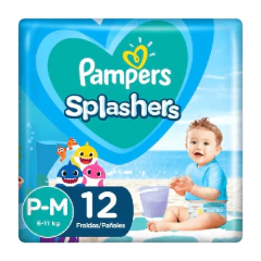 Pampers Splashers P/M x 12u
