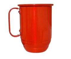 Imagem do Caneca de alumínio 600 ml personalizada com tirante