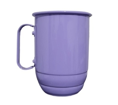 Caneca de aluminio 500 ml personalizada com tirante sem personalização - Letras Ligia