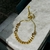 Pulsera ajustable dorada