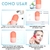 Massageador de Gelo Rolo Silicone - Core Skin