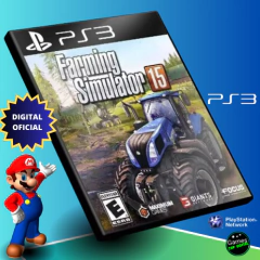 FARMING SIMULATOR 15-PS3-MIDIA DIGITAL- ENVIO IMEDIATO