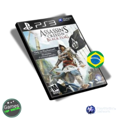 ASSASSINS CREED 4 BLACK FLAG-PS3-MIDIA DIGITAL-ENVIO IMEDIATO - comprar online