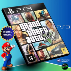 GTA 5-PS3-MIDIA DIGITAL- JOGO COMPLETO- COM ENVIO IMEDIATO
