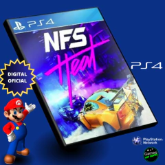 Need for Speed Heat Standard Edition Playstation 4 Mídia Digital Licença Primaria