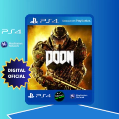 DOOM Playstation 4 Mídia Digital Licença primaria - comprar online