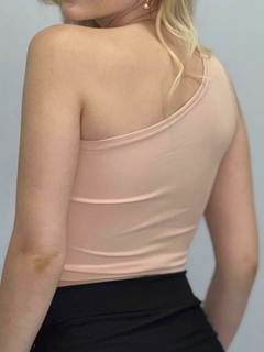 Cropped Nula manga Flor Nude - 0074 - Bea Vest