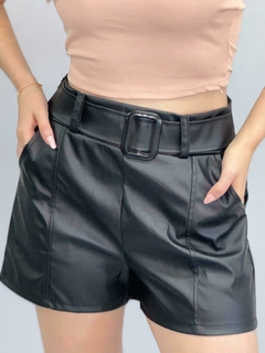 Shorts Courino Preto - 0057 - comprar online