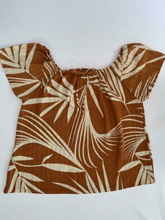 Blusa Ciganinha Caramelo estampado - 0041 - comprar online