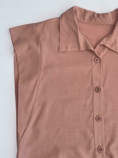 Blusa Viscolinho Manga Japonesa Rose - 0050 - loja online