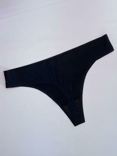 Calcinha Fio Lazer sem costura Preto - 0066 - comprar online