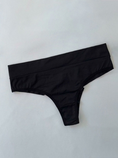 Calcinha Fio Duplo Cós Preto - 0100 - comprar online