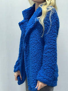 Casaco Teddy Azul - 0109 - loja online