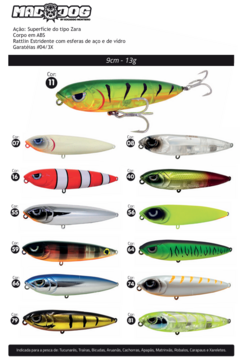 Isca Artificial Mad Dog (9cm - 13g) - comprar online