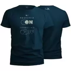 Camiseta Casual Presa Viva - Pescaria ON Trabalho OFF - comprar online