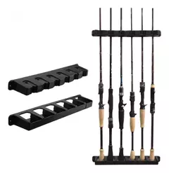 Suporte p/ 6 Varas de Pesca - Expositor Pesca Plus - comprar online