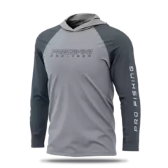Camisa Poliamida com Capuz Presa Viva - Pro Team Cinza