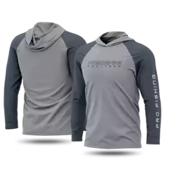 Camisa Poliamida com Capuz Presa Viva - Pro Team Cinza na internet