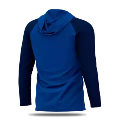Camisa Poliamida com Capuz Presa Viva - Pro Team Azul - comprar online