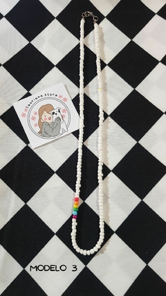 Collar mostacillas en internet