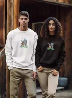 Moletom Blusão - Rick and Morty - Plumarium Clothes® - Bordados Personalizados