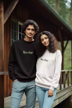 Moletom Blusão - Rick and Morty - Plumarium Clothes® - Bordados Personalizados