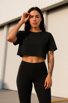 Personalize - Cropped Oversized na internet