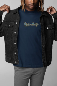 Camiseta Oversized - Rick and Morty - comprar online