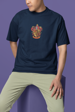 Camiseta Oversized - Grifinória na internet