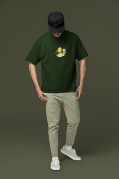 Camiseta Oversized - Homer