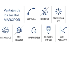 Zócalos de XPS en internet