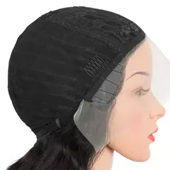 Lekker-Perucas dianteiras de renda para mulheres, onda profunda solta, pré-arra na internet