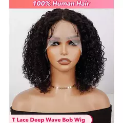 Lekker-Natural Water Wave Lace Front Perucas de Cabelo Humano para Mulheres, Cab na internet