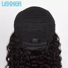 Imagem do Lekker-Natural Water Wave Lace Front Perucas de Cabelo Humano para Mulheres, Cab