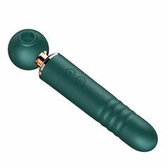 Masajeador Luxury Dark Green Wand 2 ST en internet