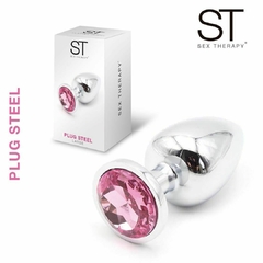 Plug steel pink Large ST - comprar online