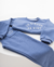 Blusa Bebê Infantil de Tricot com Corações Bordados e Babado nas Mangas - Verde Sage