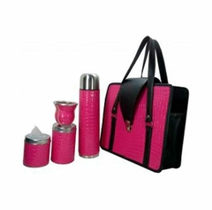 Set Completo para mate Con Cartera/ Material Eco Cuero en internet