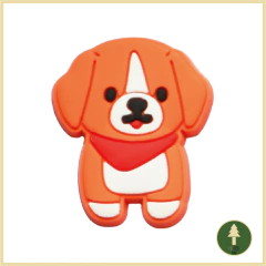 Prendedor mochila perro