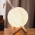 Lámpara Luna Recargable USB con Humidificador y Cambio de Color 15Cm - tienda online
