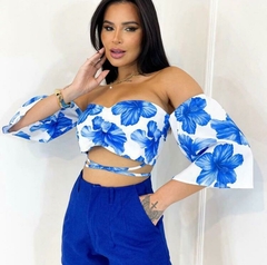 CROPPED FLORAL